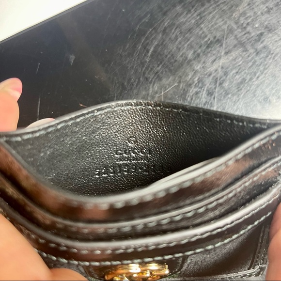 NWT Gucci Ophidia Suede Card Case - Picture 4 of 7